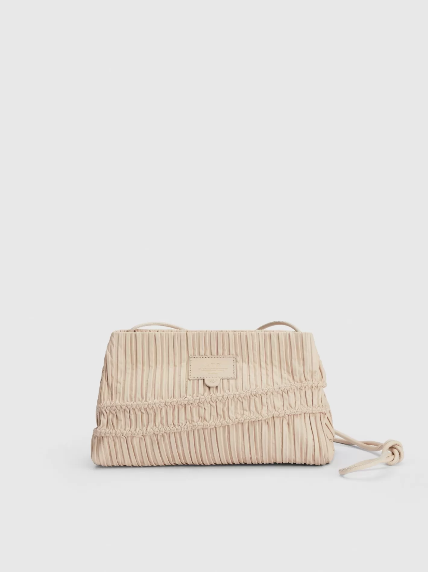 Discount Afragola Nappa Plisse Pouch Bag Women Crossbody Bags