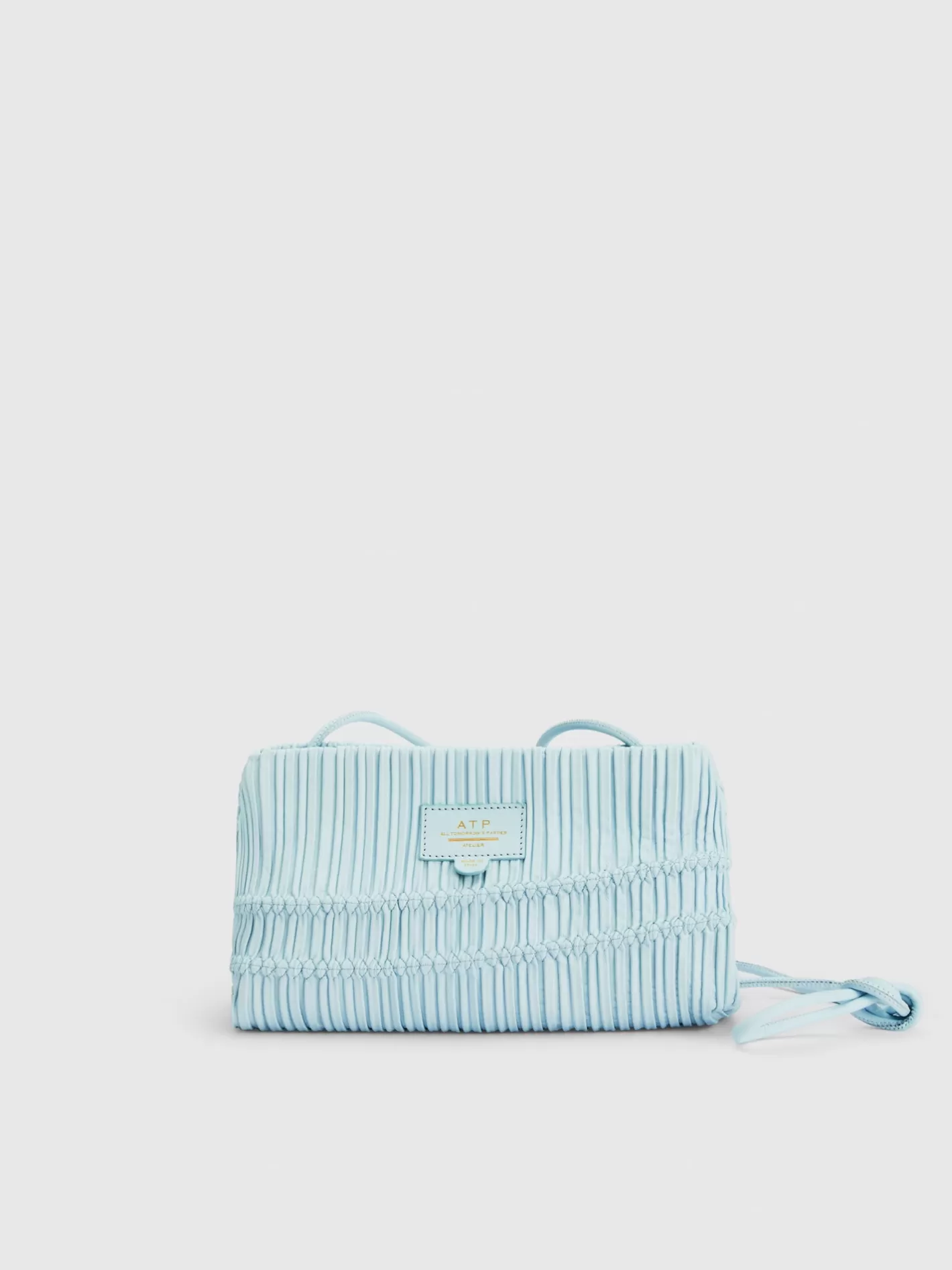 Store Afragola Nappa Plisse Pouch Bag Women Crossbody Bags