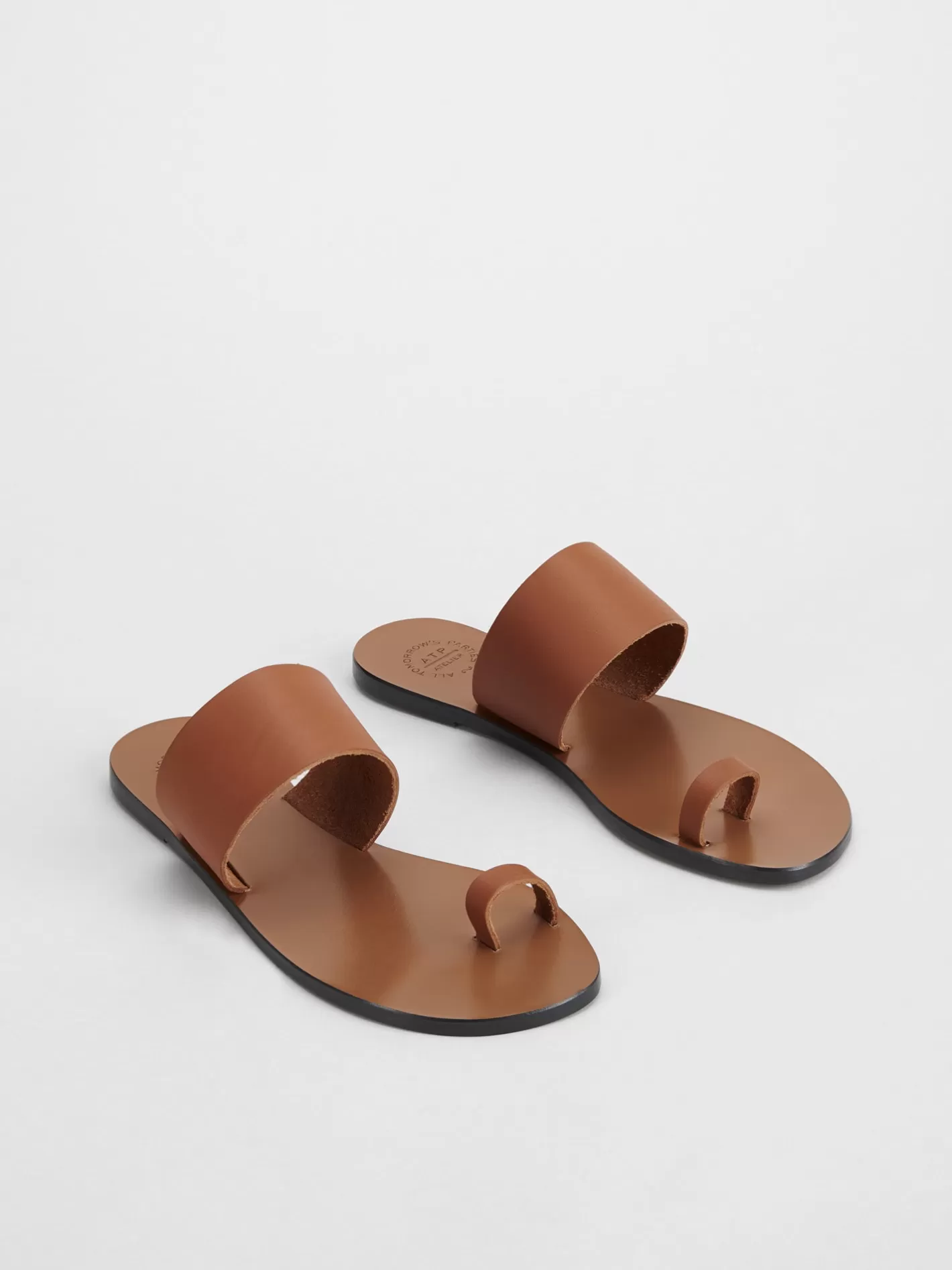 New Astrid Leather Flat Sandals Women Sandals