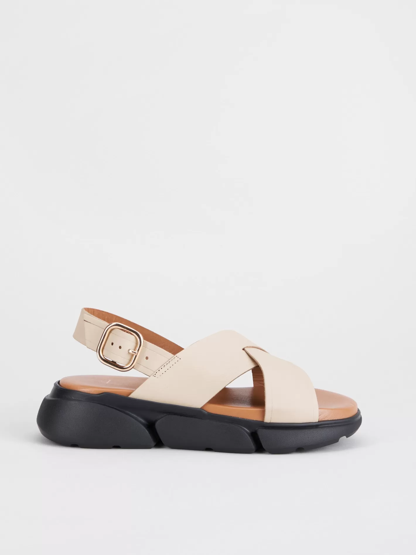 Hot Barisci Leather Chunky Sandals Women Sandals
