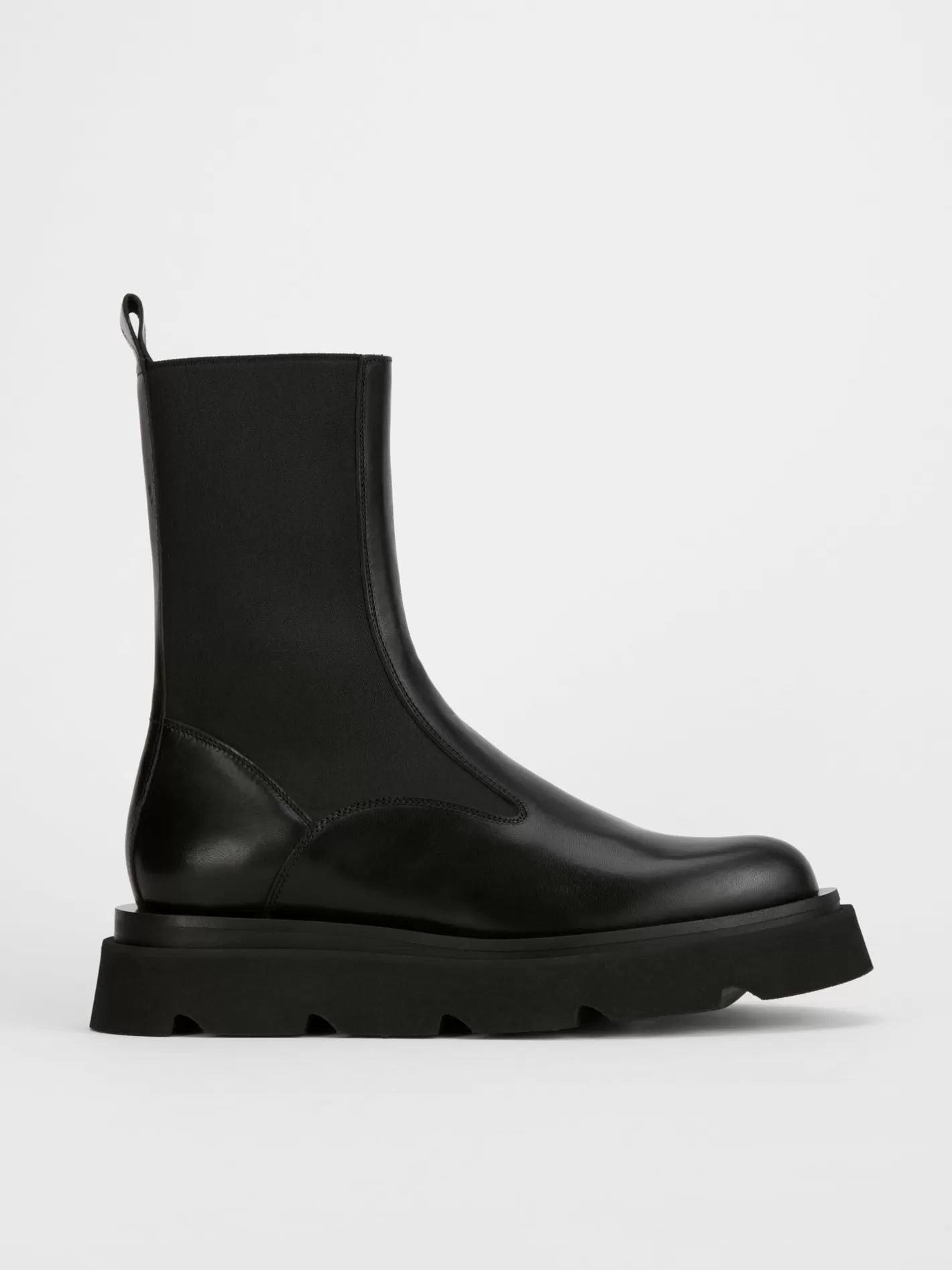 Shop Moncalieri Leather Chunky Boots Women Boots