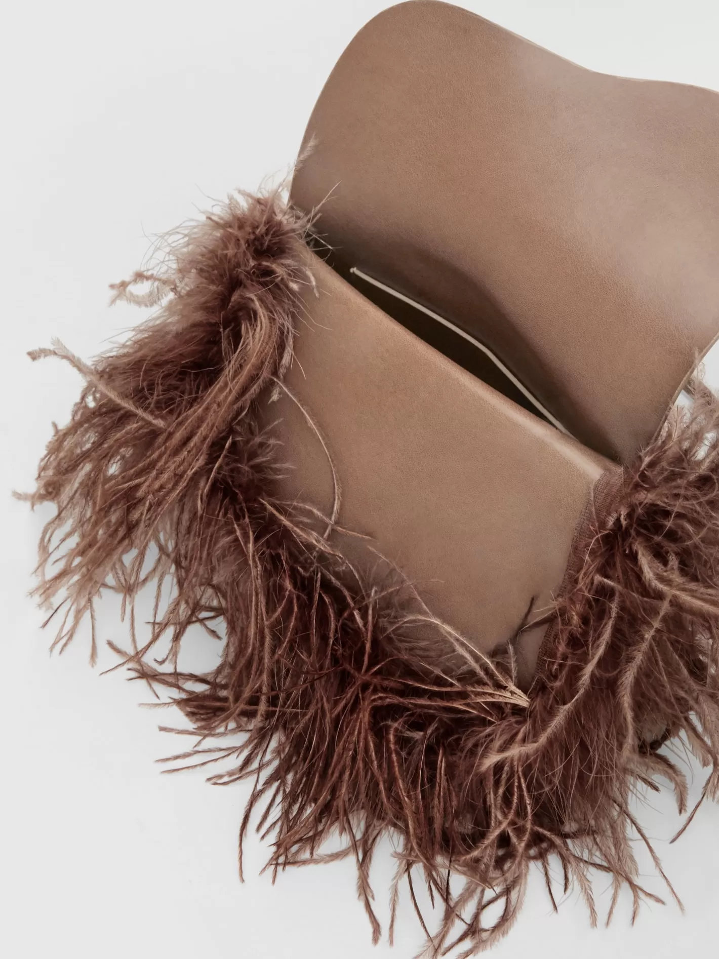 Flash Sale Scarlino Nappa/Feathers Pouch Bag Women Crossbody Bags